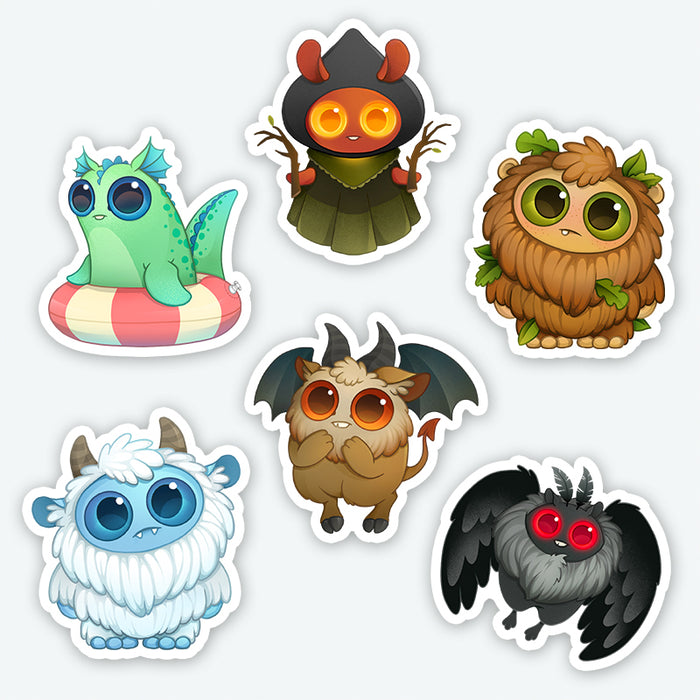 "Cryptid" Mini Sticker Set