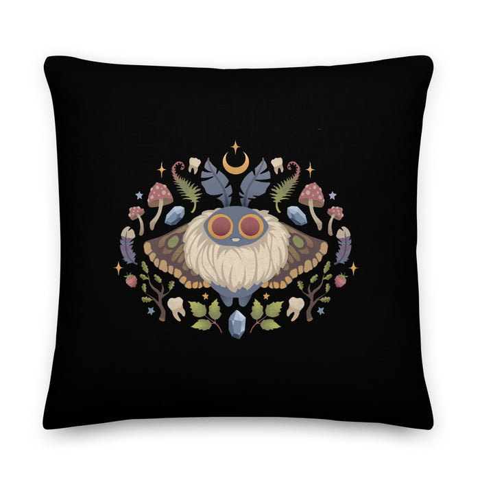Moth Magic Throw Pillow