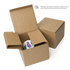 A collection of ornate, colorful Bindlewood Shop Frog Frenzy mugs carefully nestled inside an open cardboard box, with a message ensuring product protection during delivery.