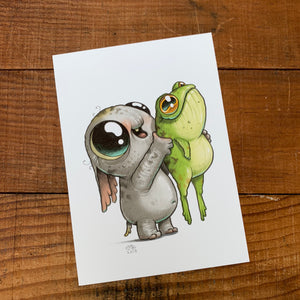 Replace: greeting card
With: "Look What I Caught!" Print by Chris Ryniak