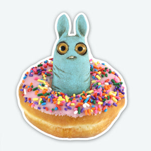 Donut Bunny Sticker
